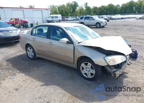 2006 Chevrolet Malibu Lt из США, поврежденный, VIN 1G1ZT51866F302133